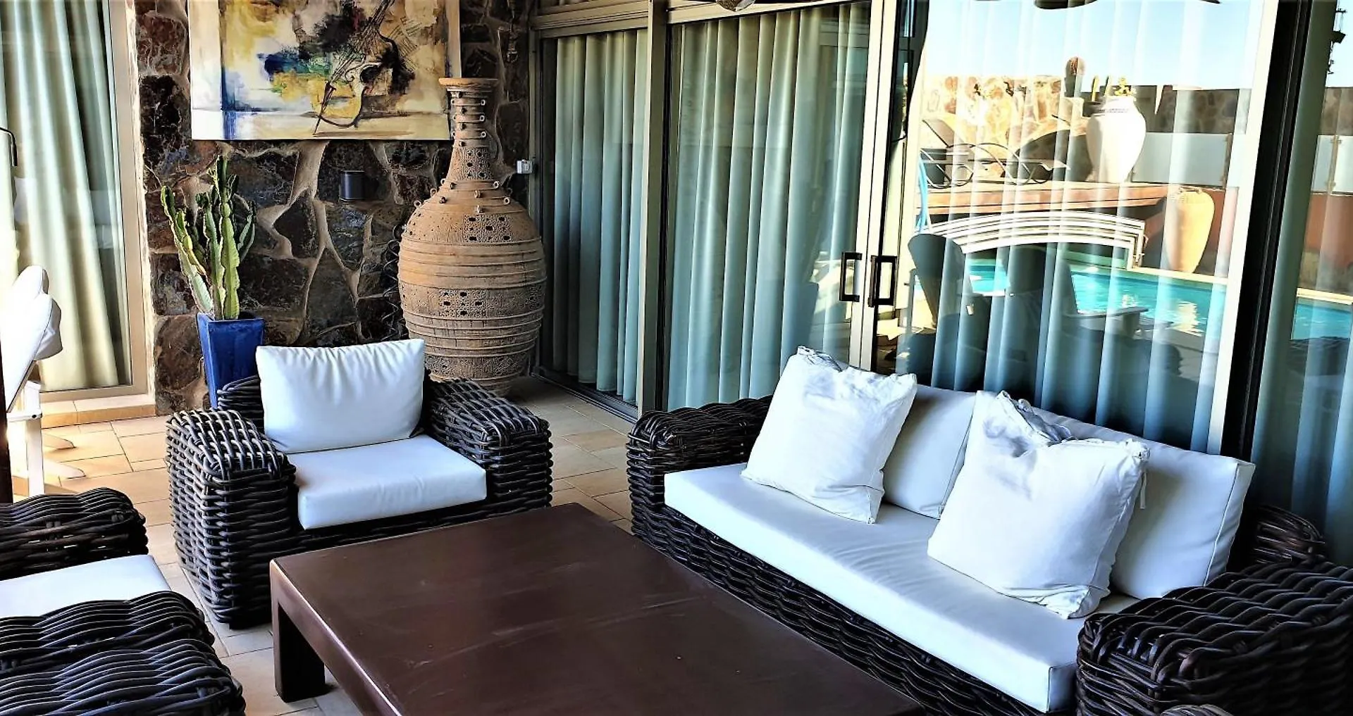 Semesterbostad 5 Sterne Villa Grosser Luxus La Playa de Tauro Spanien